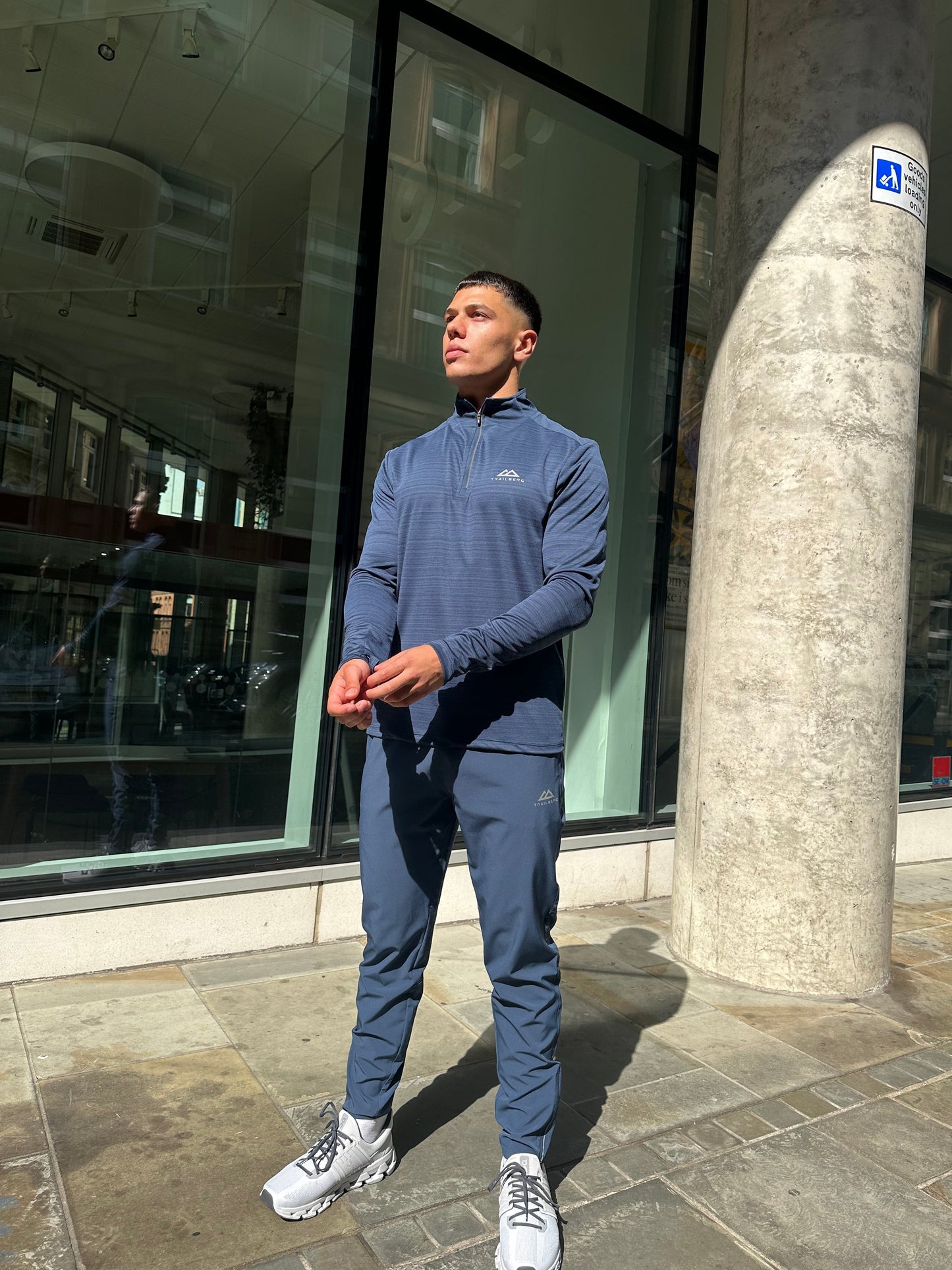 Trailberg Cloud 3.0 Navy Set - Quarter Zip / Navy Pants