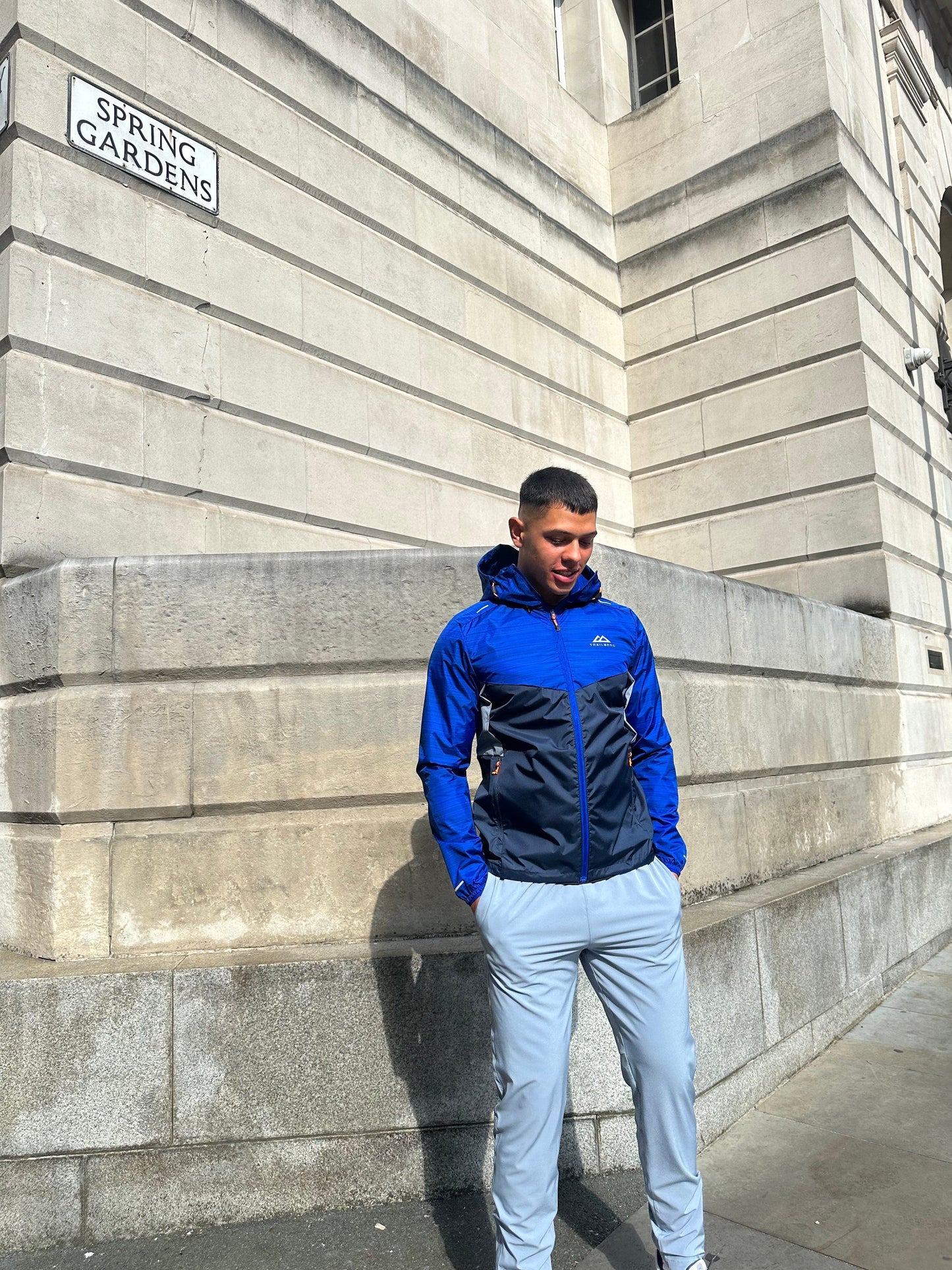 Trailberg Space Windbreaker - Blue