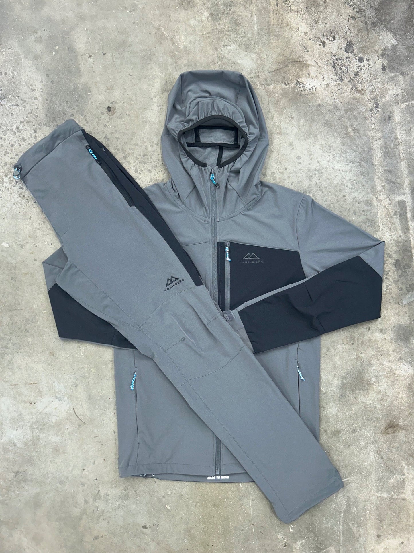Trailberg Agility Tracksuit - Charcoal Grey