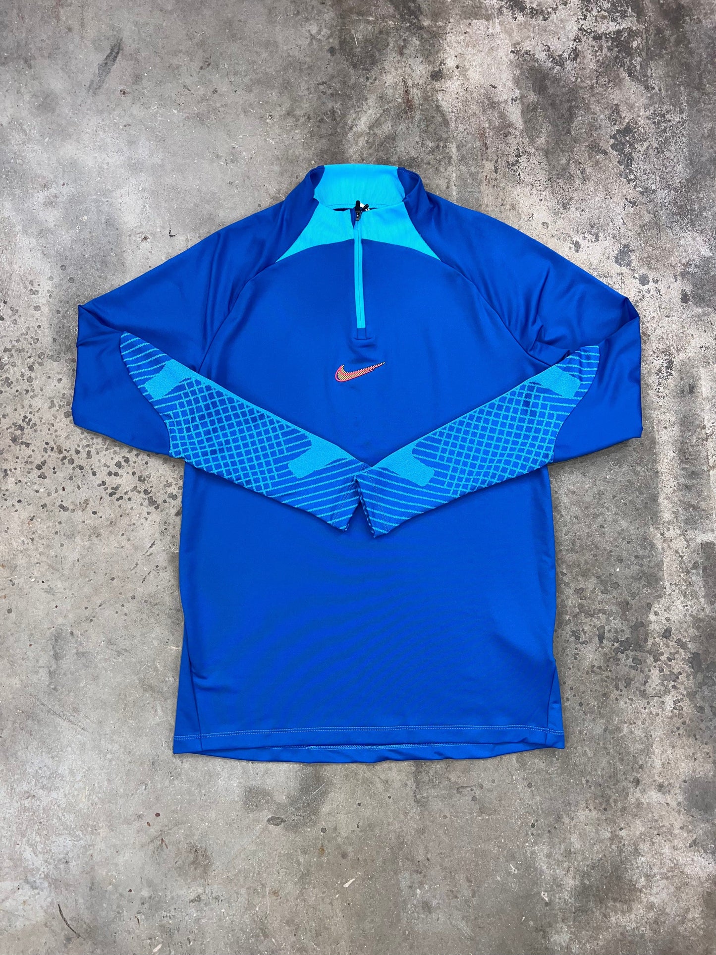 Nike Strike Half Zip - Blue / Orange