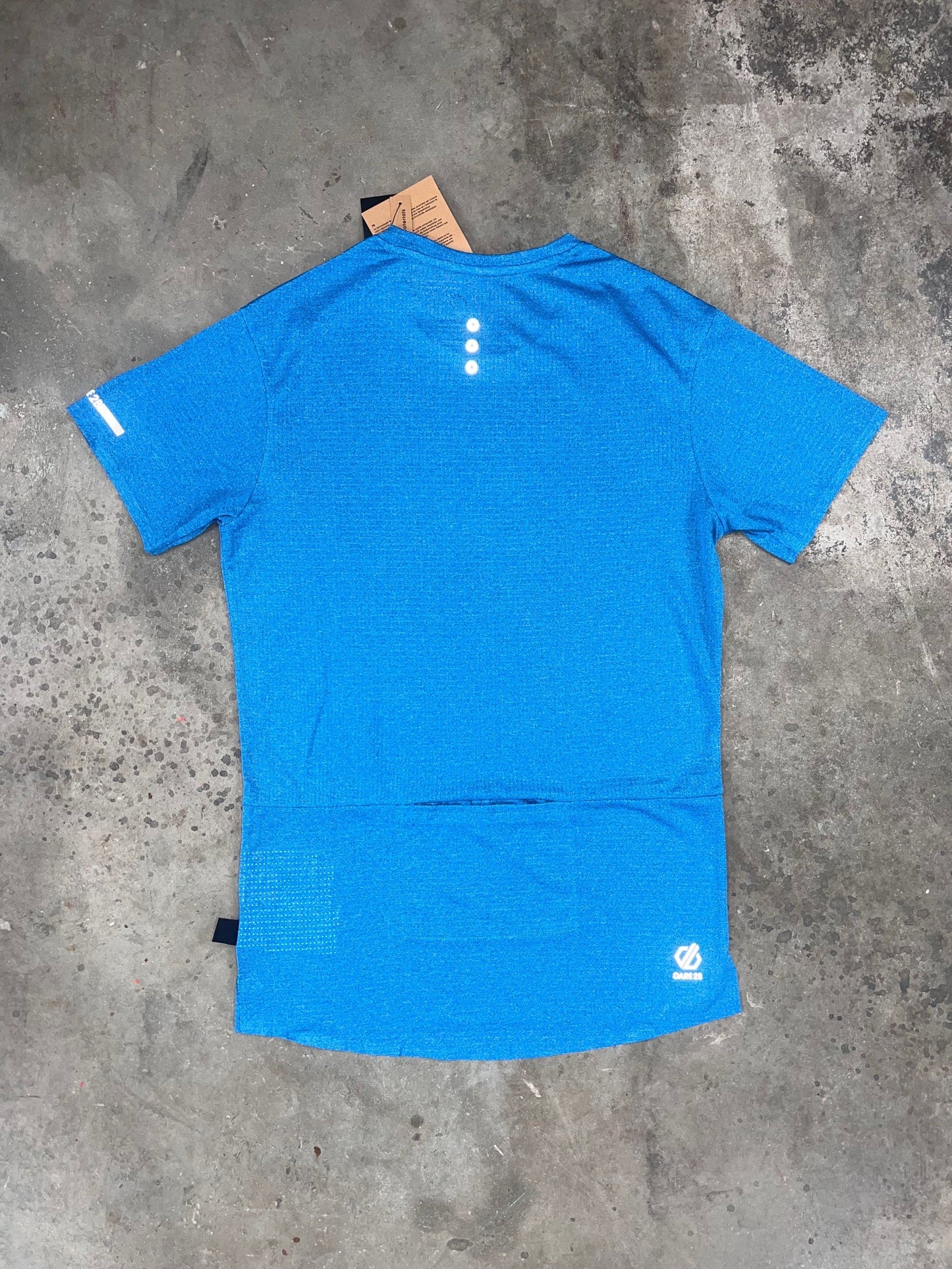 Dare2b Momentum Blue Wave Set - T Shirt / Grey Shorts