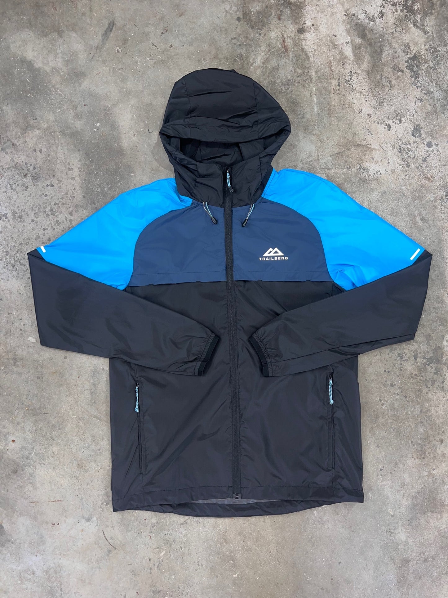 Trailberg Ozone Windbreaker - Black / Blue