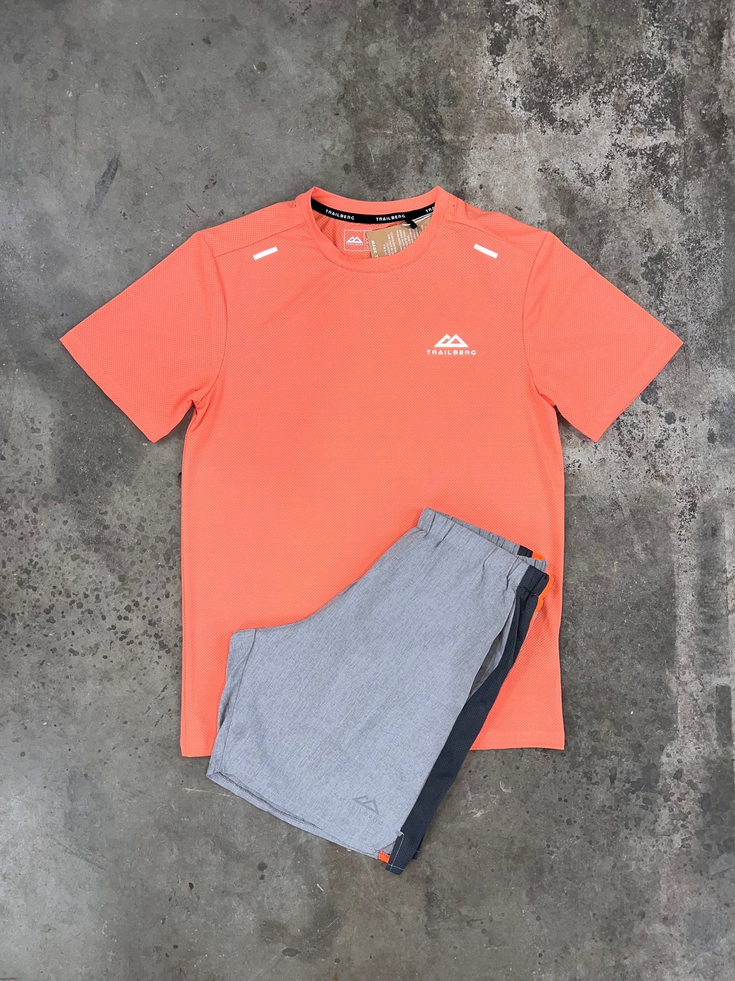 Trailberg Orange Bolt / Cloud 2.0 Set - T Shirt / Shorts