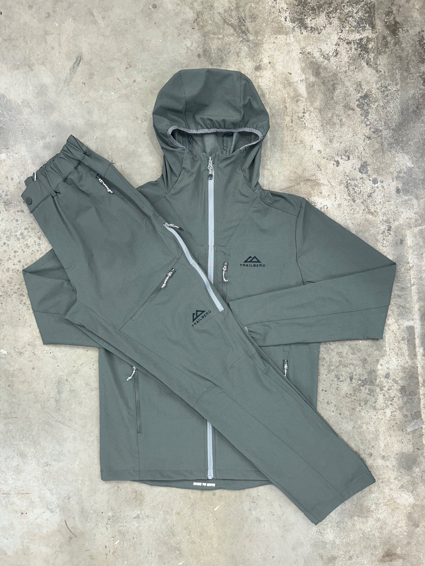 Trailberg Alpine Tracksuit - Woodland Grey