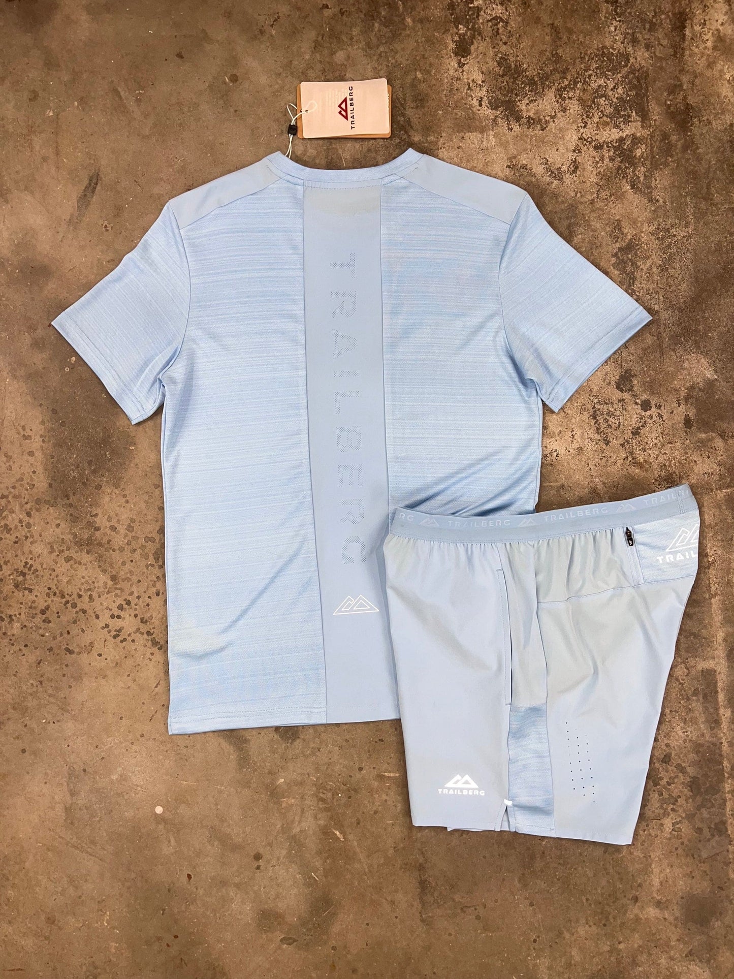 Trailberg Cloud 3.0 Sky Blue Set - T Shirt / Shorts