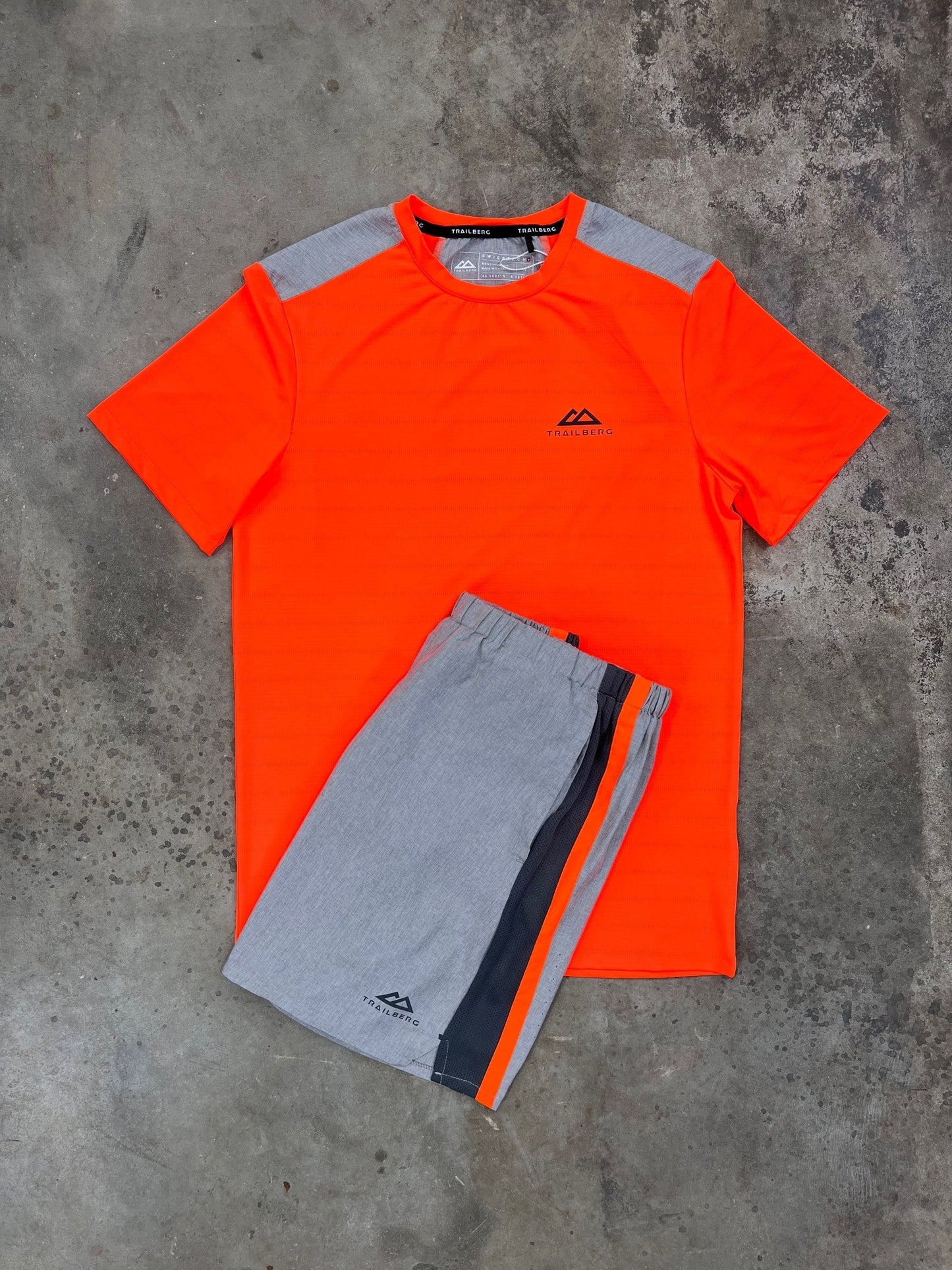 Trailberg Cloud Orange Set - T Shirt / Shorts
